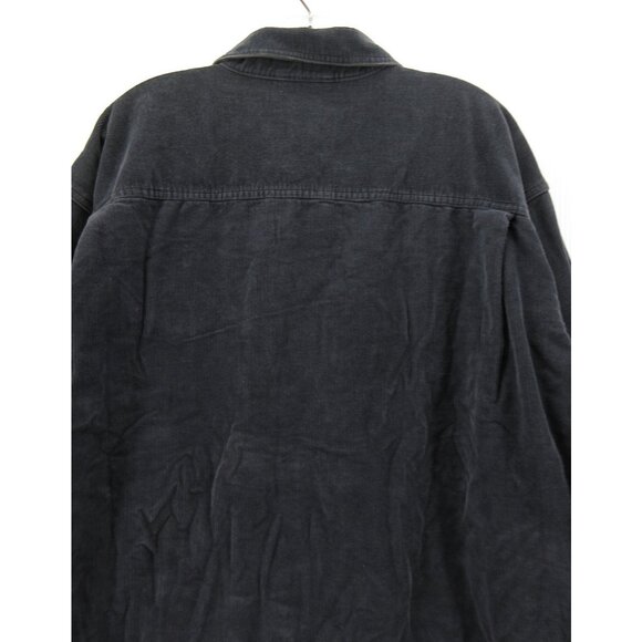 VINTAGE LL Bean Shirt XXL Corduroy Fleece Lined Shacket Field Work * - Picture 7 of 10